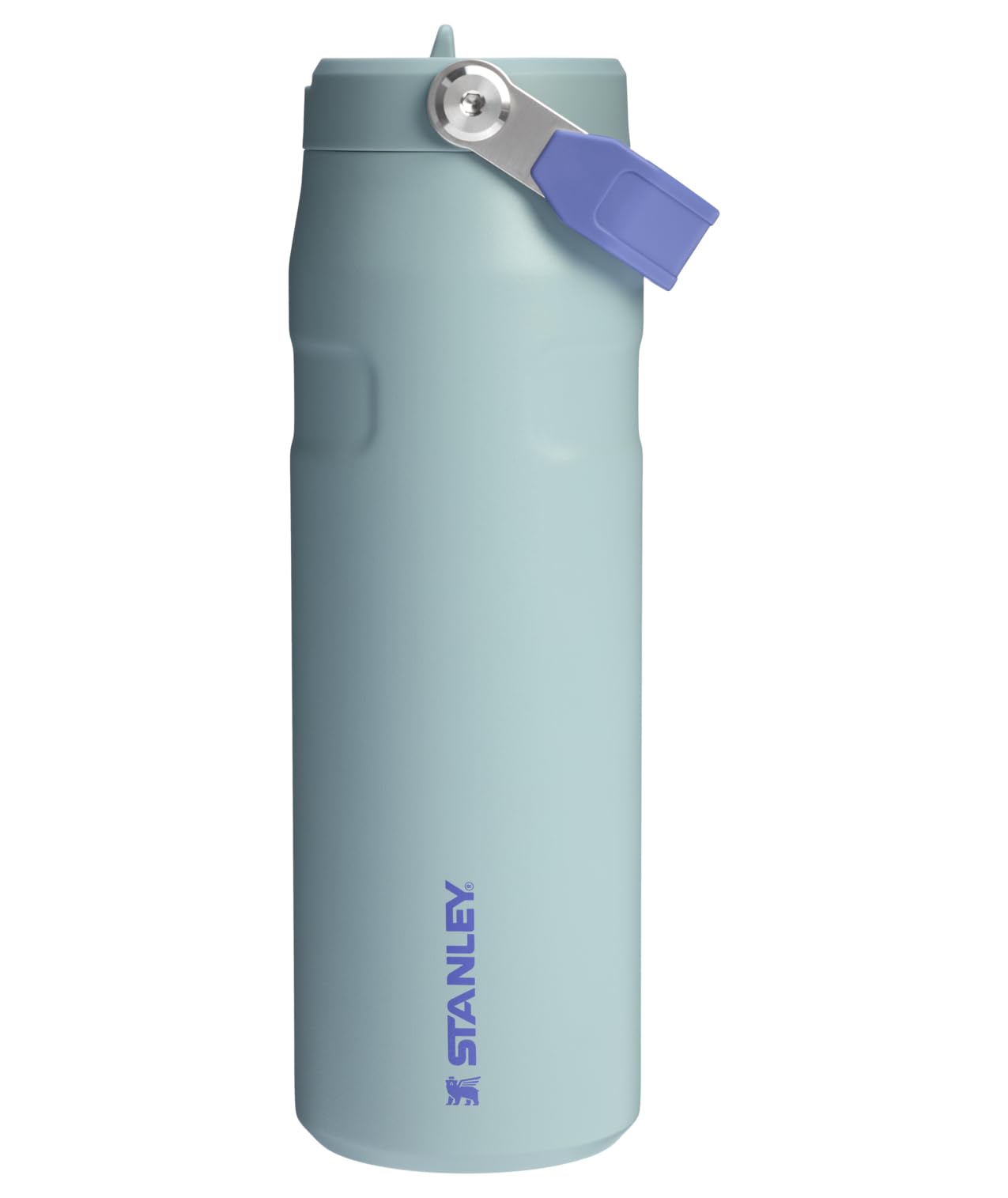 Stanley IceFlow Flip Straw 2.0 Water Bottle 24 oz | Built-In Straw for Travel and Sports | Lightweight and Leak Resistant | Insulated Stainless Steel | BPA-Free | Pink Mesa