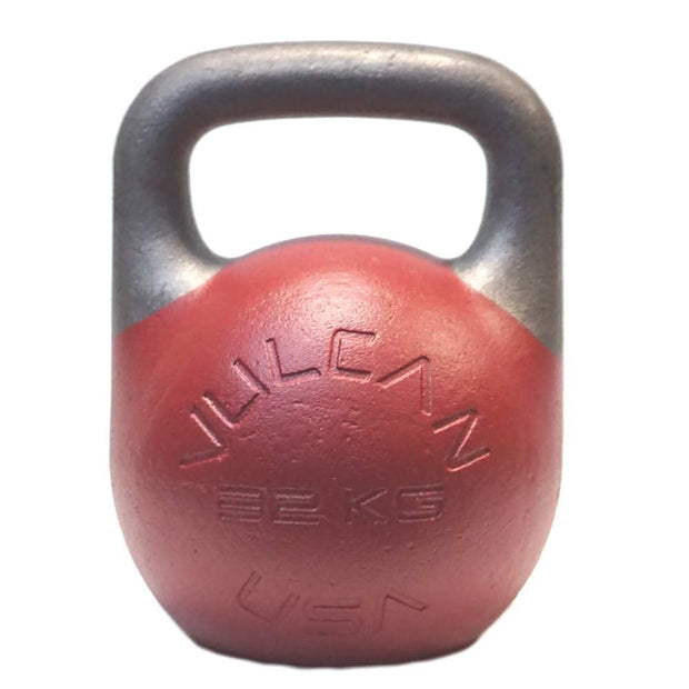 Vulcan Competition Kettlebell – Ergonomic Steel Design with 35mm Wide Grip Handle | Ideal for Strength Training and Workouts | Suitable for All Hand Sizes