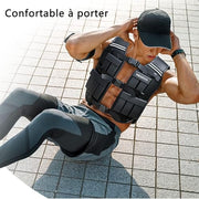 PROIRON Weighted Vest Men 22LB/44LB Adjustable Tactical Weight Vest for Walking Men Strength Training Weight Vests Running Workout