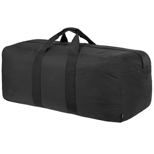 Vorspack Extra Large Duffle Bag for Travel - 100L Duffel Bag for Men Gear Bag for Storage Foldable Weekender Bag for Overnight Camping - Black