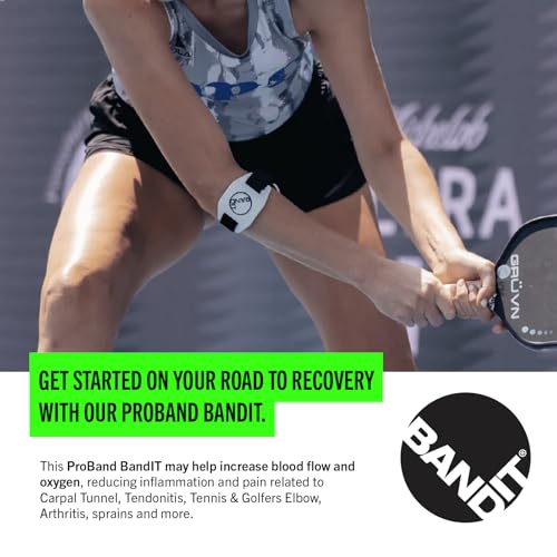 PROBAND - Bandit - Compression Arm Band for Elbow & Forearm - Helps Relieve Pain & Swelling - for Carpal Tunnel, Tendonitis, Tennis Elbow and More