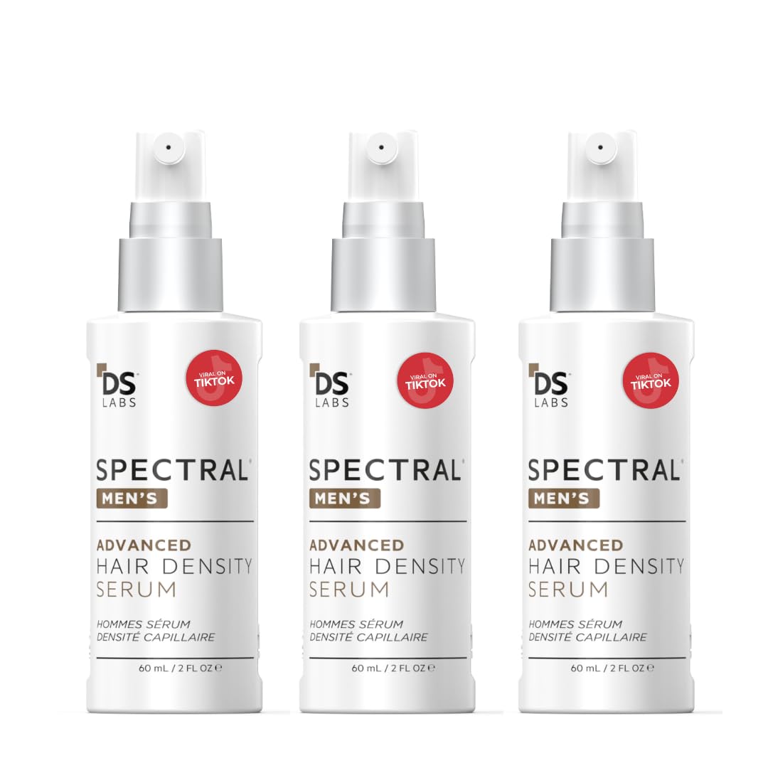 DS Labs Spectral Men's Formally Spectral.DNC-N - Hair Density Serum, Strengthening, Thickening, Minimize Shedding, Color Safe, 60mL, Packaging May Vary