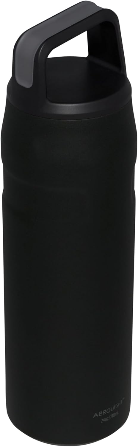 Stanley IceFlow Cap and Carry Water Bottle | Wide Mouth Twist Lid | Lightweight & Leakproof for Travel & Sports | Insulated Stainless Steel | BPA-Free