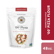 King Arthur 00 Pizza Flour: Premium Non-GMO American Wheat for Perfect Neapolitan-Style Crust - Finely Milled for Authentic Italian Pizza at Home - Ideal for Crispy, Chewy Pizzas (3 lbs)
