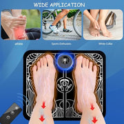 UQQU EMS Foot Massager-Health Expert Electronic Stimulator
