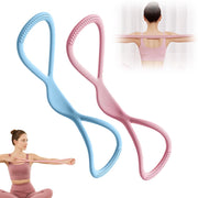 Resistance Bands,2025 New Figure 8 Resistance Bands with Handles for Women Men,Exercise Bands for Working Out,Arm,Back,Fullbody Yoga Pulling Rope,Elastic Stretch Bands