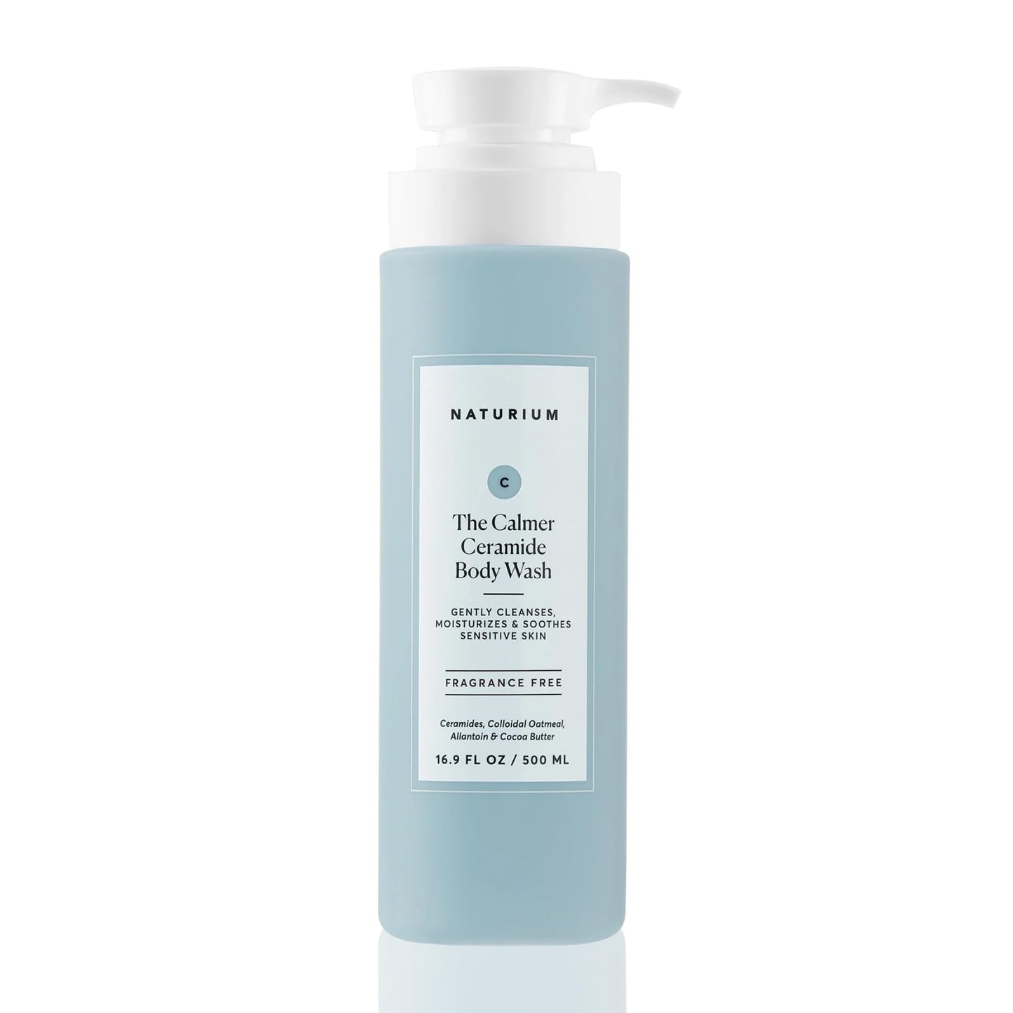 Naturium The Glow Getter Multi-Oil Hydrating Body Wash, Gentle Cleanser, 16.9 oz
