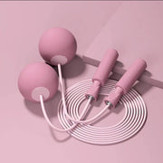 Weighted Jump Rope Without Rope Skipping Rope No Line Speed Rope Cordless For Fitness Workout Anywhere Ropeless Bod Rope for Exercise Training Beachbody Build