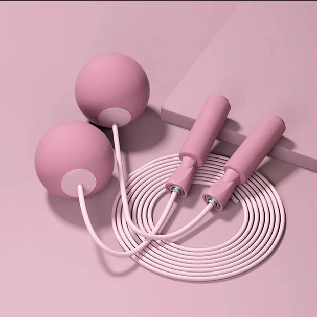 Weighted Jump Rope Without Rope Skipping Rope No Line Speed Rope Cordless For Fitness Workout Anywhere Ropeless Bod Rope for Exercise Training Beachbody Build