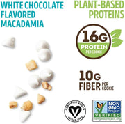 Lenny and Larry's The Complete Cookie, White Chocolate Macadamia, 4 Ounce (Pack of 12)