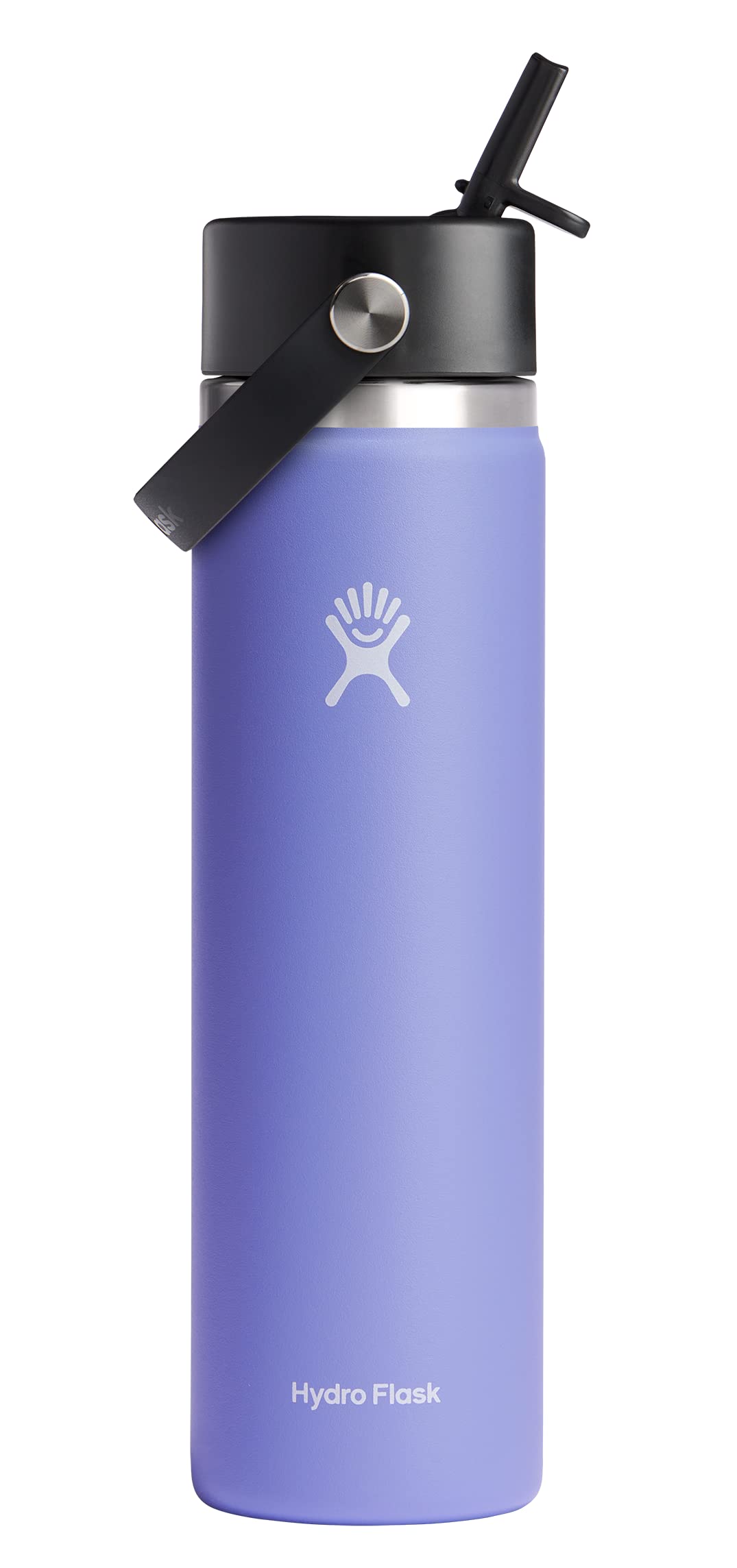 Hydro Flask 32 Oz Wide Flex Straw Cap Bottle - Insulated Stainless Steel - Wide Straw Lid, Non Spill, Leakproof in Jelly Pink