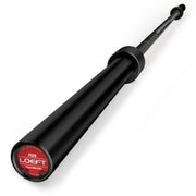 Professional Powerlifting Deadlift Barbell, 92in 27MM Olympic Barbell for Powerlifting, Deadlift Bar for 45lb 1500 lbs Weight Capacity 190K PSI, Enhanced Flex Weight Bar Fit 2" Weights