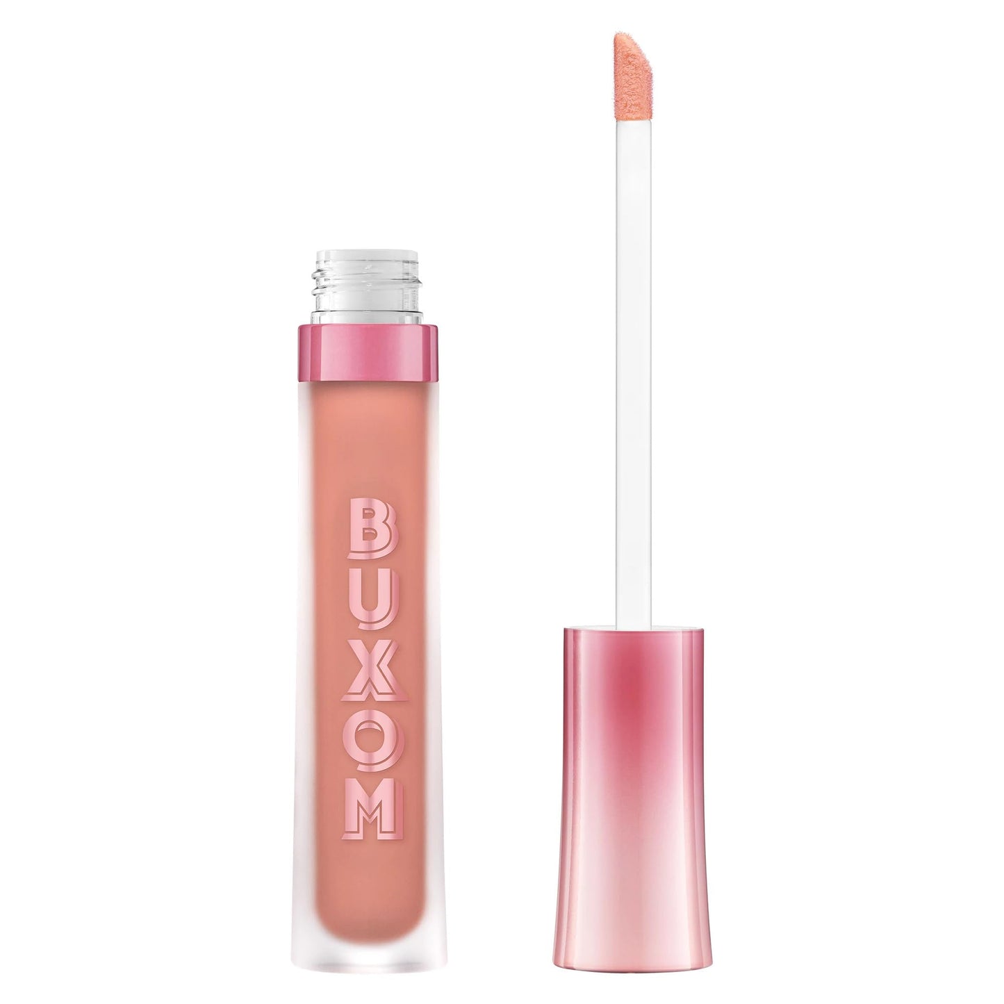 BUXOM Full-On Plumping Lip Cream, Hydrating Lip Plumper Gloss with Peptides & Hyaluronic Acid, High-Shine Tinted Formula for Fuller, Softer Lips, Cruelty-Free
