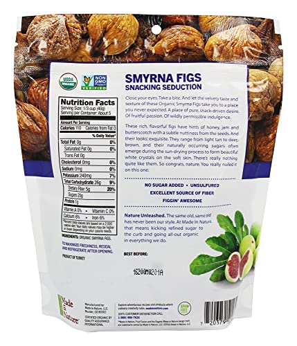 Made In Nature Organic Smyrna Figs, 7 Oz