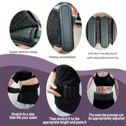 Silicone Adjustable Weighted Belt for Men & Women – DIY Weighted Walking & Exercise Belt with Removable Weights – Gym, Strength Training, Yoga, Hiking – Free Weight Adjustment for Wrist & Ankle