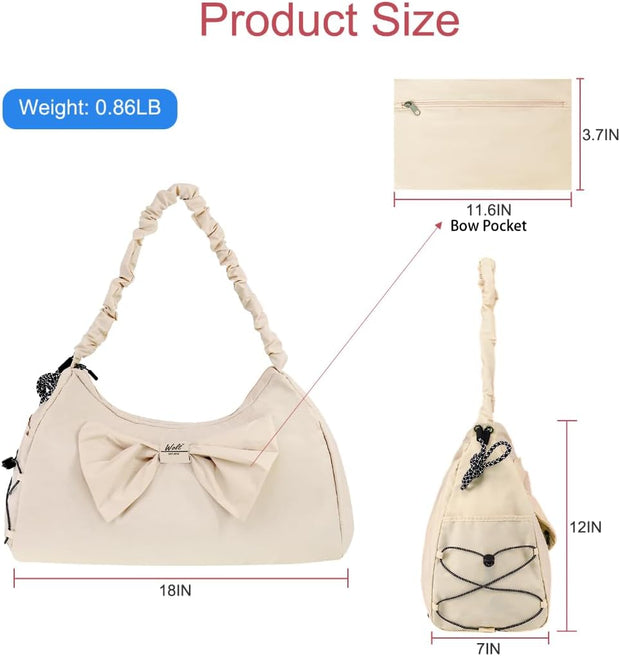 WOLT Gym Bag For Women, Yoga Mat Bag with Shoes Compartment, Wet Pocket and Water Bottle Pocket