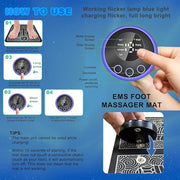 UQQU EMS Foot Massager-Health Expert Electronic Stimulator