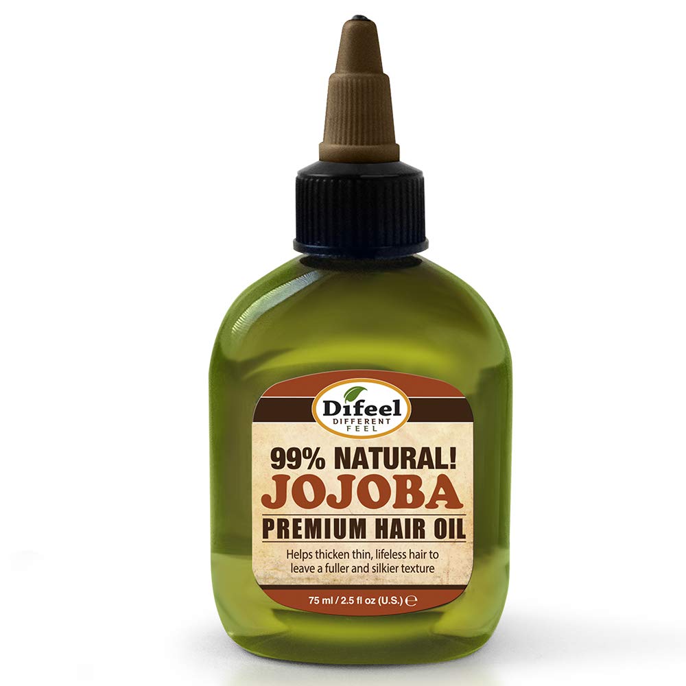 Difeel 99% Natural Premium Hair Oil - Caffeine & Castor Fastest Hair Growth, 8 oz.