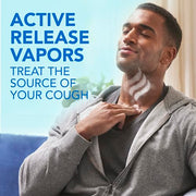 Vicks VapoRub Advanced Plus, Powerful Cough Suppressant, Topical Chest Rub & Analgesic Ointment, Medicated Vicks Vapors, Fast Cough Relief, 2.82oz x 2