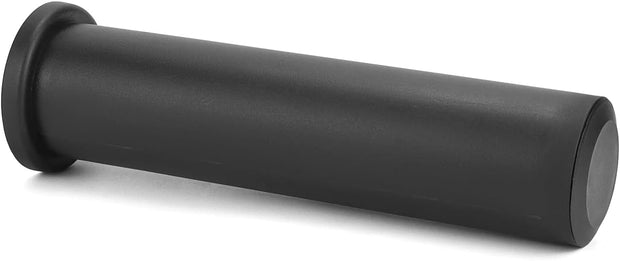 QWORK Adapter Sleeve (2 Pairs) – Convert 1" Standard to 2" Weight Plate Posts – 8" Length, 600lbs Capacity, Removable End Caps, Hex Bolt Locking, Includes Allen Keys