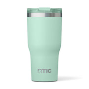 RTIC 30oz Essential Tumbler with Lid, Insulated, Stainless Steel, Metal, Double Wall Vacuum-Insulation, Ceramic Lined, Travel Cup for Iced Coffee, Tea, Hot and Cold Drink, Graphite