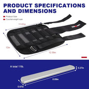 Wrist Arm Weights, Adjustable Wrist Weights, Removable Wrist Ankle Weights for Men Women, for Fitness, Walking, Jogging, Workout, Running, 1Pair 2 Pack