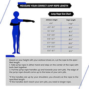 Weighted Rope - 1LB Heavy Jump Rope for Men Women Fitness Workouts, Non-Slip Aluminum Handles, Premium Skipping Rope for Exercise, Adjustable Length 9MM Solid PVC/Cotton Rope