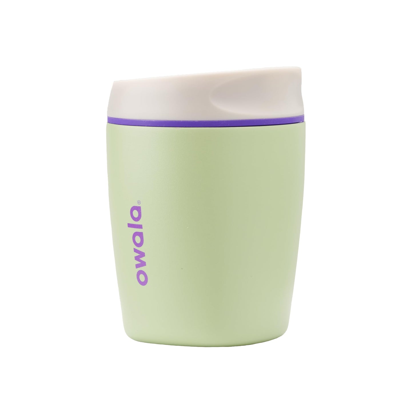 Owala SmoothSip Insulated Stainless Steel Coffee Tumbler, Reusable Iced Coffee Cup, Hot Coffee Travel Mug, BPA Free, 20 oz, Navy (Telescope Tales)