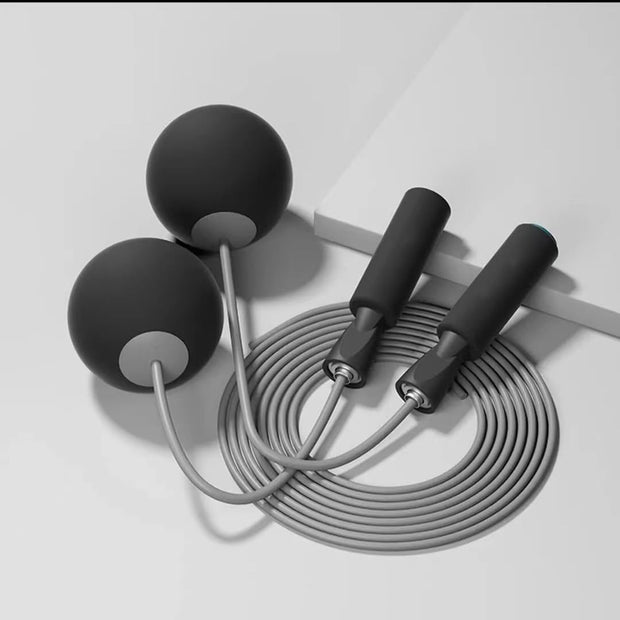 Weighted Jump Rope Without Rope Skipping Rope No Line Speed Rope Cordless For Fitness Workout Anywhere Ropeless Bod Rope for Exercise Training Beachbody Build
