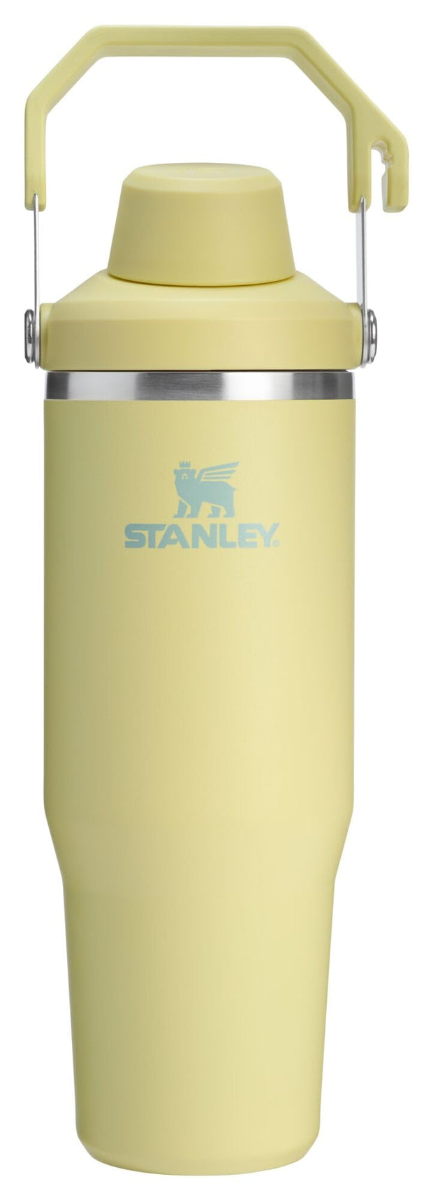 Stanley IceFlow 2.0 Fast Flow Tumbler with Handle 40 oz | Twist On Angled Spout Lid | Leakproof Water Bottle | Insulated Stainless Steel | BPA-Free | Rose Quartz