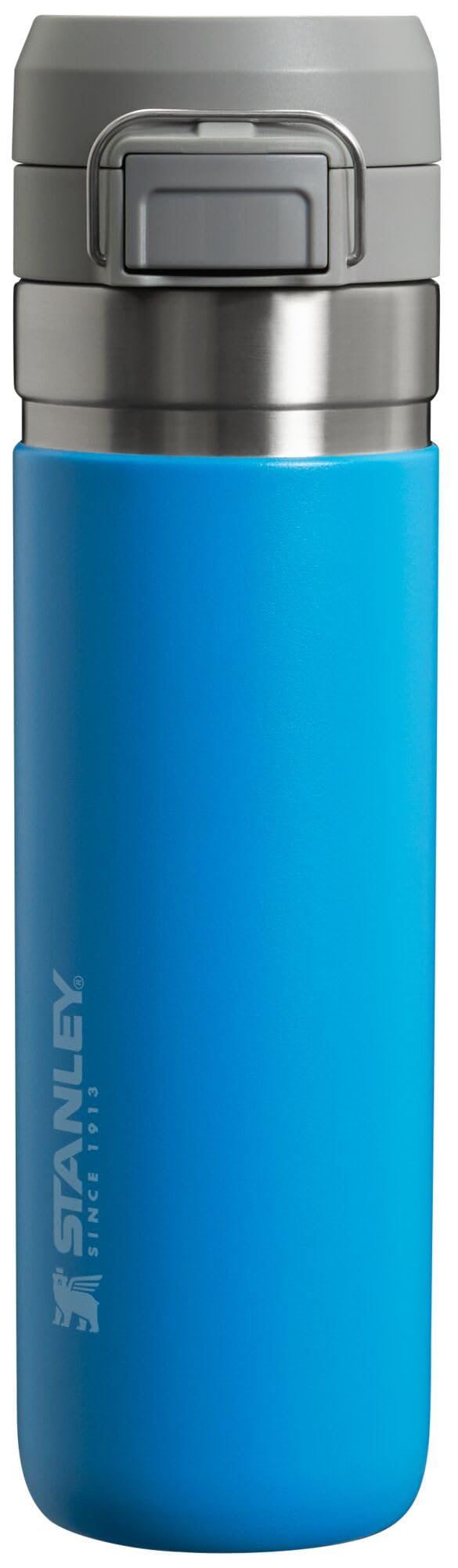 Stanley Quick Flip GO Water Bottle 36 oz | Push Button Lid | Leakproof and Packable for Travel and Sports | Insulated Stainless Steel | BPA-Free | Charcoal