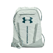 Under Armour Unisex-Adult Undeniable Sackpack , Black (001)/Metallic Silver , One Size Fits Most