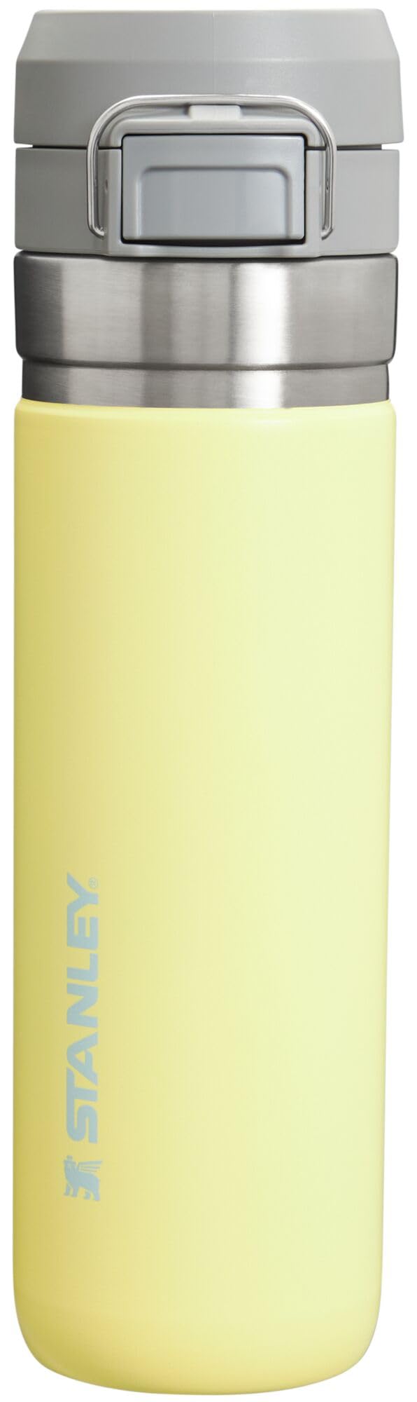 Stanley Quick Flip GO Water Bottle 36 oz | Push Button Lid | Leakproof and Packable for Travel and Sports | Insulated Stainless Steel | BPA-Free | Charcoal