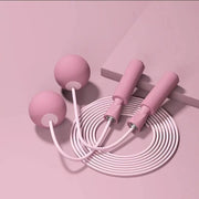 Weighted Jump Rope Without Rope Skipping Rope No Line Speed Rope Cordless For Fitness Workout Anywhere Ropeless Bod Rope for Exercise Training Beachbody Build