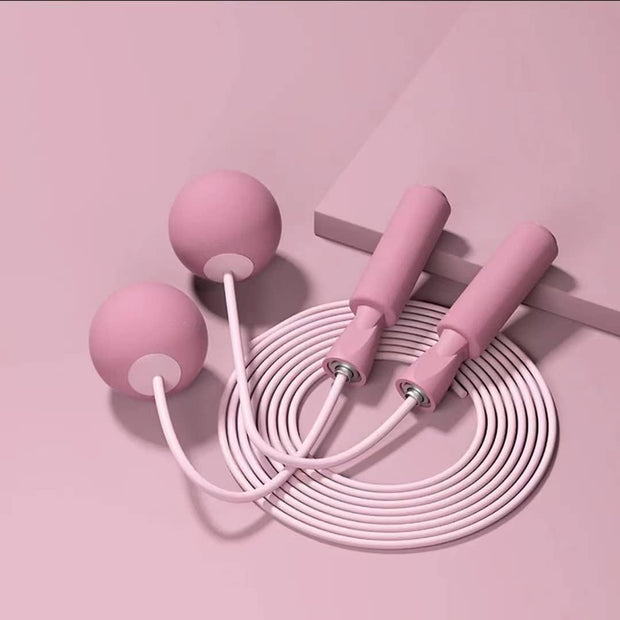 Weighted Jump Rope Without Rope Skipping Rope No Line Speed Rope Cordless For Fitness Workout Anywhere Ropeless Bod Rope for Exercise Training Beachbody Build