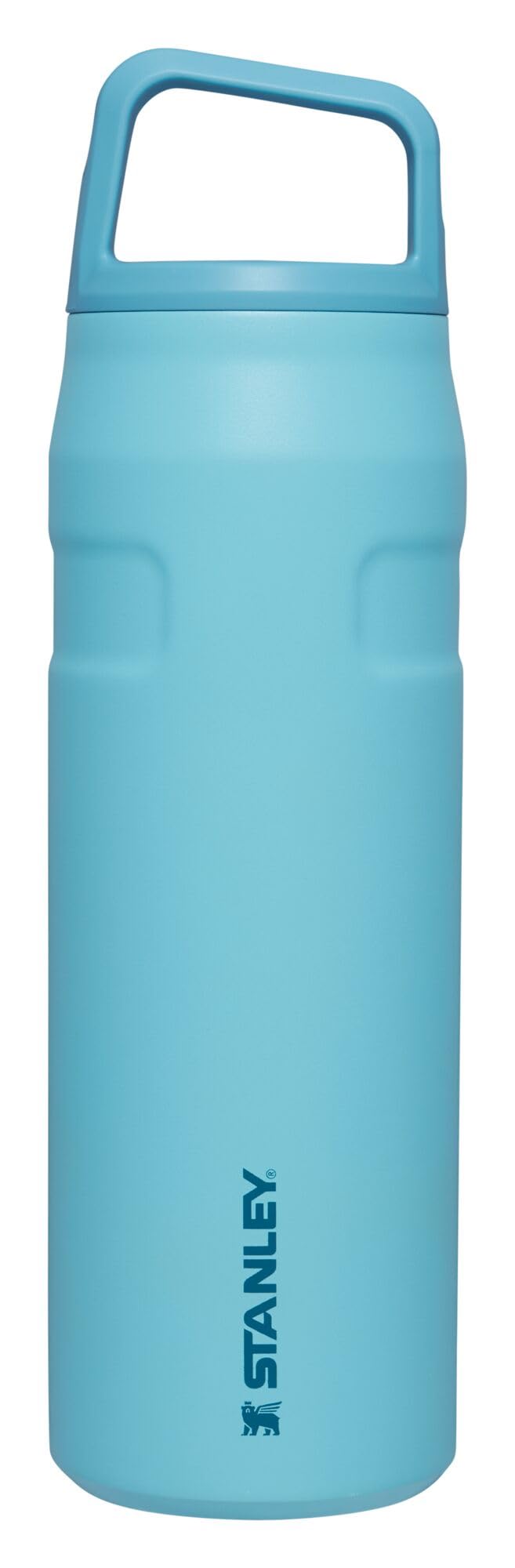 Stanley IceFlow Cap and Carry Water Bottle | Wide Mouth Twist Lid | Lightweight & Leakproof for Travel & Sports | Insulated Stainless Steel | BPA-Free
