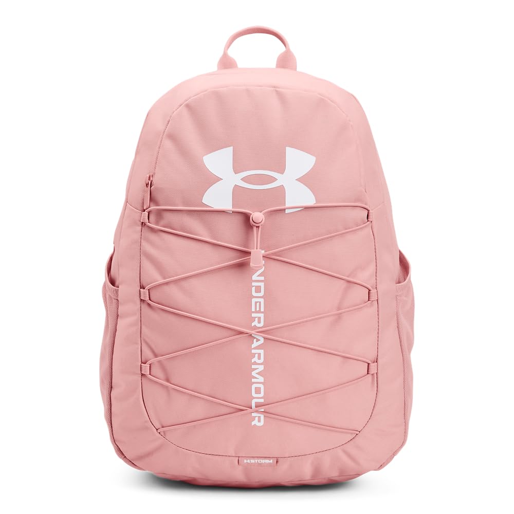 Under Armour Unisex-Adult Hustle Sport Backpack , Black (001)/Silver , One Size Fits All
