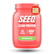 SEEQ Clear Whey Isolate Protein Powder, Mango Pineapple - 22 Servings, 22g Protein Per Serving - 0g Lactose, Sugar-Free, Keto-Friendly, Soy Free - Juice-Like Protein, Post-Workout Recovery