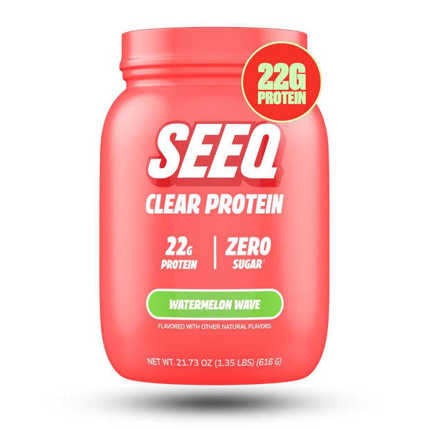 SEEQ Clear Whey Isolate Protein Powder, Mango Pineapple - 22 Servings, 22g Protein Per Serving - 0g Lactose, Sugar-Free, Keto-Friendly, Soy Free - Juice-Like Protein, Post-Workout Recovery