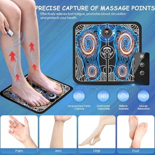 UQQU EMS Foot Massager-Health Expert Electronic Stimulator