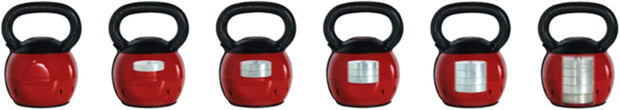 Stamina X Kettle Versa-Bell - 36 lbs Strength Training Kettlebell - Adjustable Kettlebell Weights with Smart Workout App - Kettlebell Weights for Home Workout