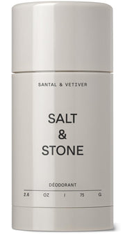 SALT & STONE Aluminum Free Deodorant | Extra Strength 48 Hour Protection for Women & Men | Made with Seaweed Extracts, Shea Butter & Prebiotics (Bergamot & Hinoki)