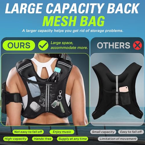 Weighted Vest Woman 5 12 15 20 25 30 lb Weight Vest with Ironsand for Walking Strength Training Running Workout