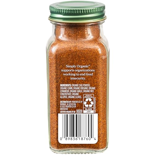Simply Organic Chili Powder, Certified Organic | 2.89 oz