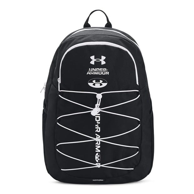Under Armour Unisex-Adult Hustle Sport Backpack , Black (001)/Silver , One Size Fits All