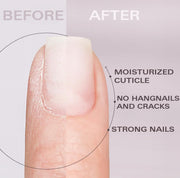 Nail Oil Cuticle Pen - Fragrance Free - Nail Strengthener & Growth Serum with Vitamin A, D, E, B5, Grapeseed & Natural Oils - Repair for Brittle, Peeling, Thin Nails (No Scent)