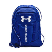 Under Armour Unisex-Adult Undeniable Sackpack , Black (001)/Metallic Silver , One Size Fits Most