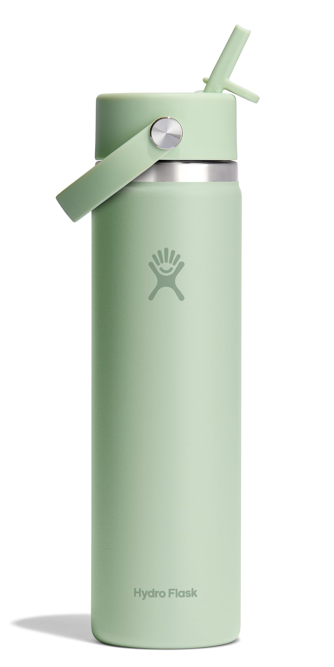 Hydro Flask 32 Oz Wide Flex Straw Cap Bottle - Insulated Stainless Steel - Wide Straw Lid, Non Spill, Leakproof in Jelly Pink
