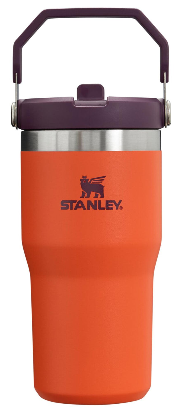 Stanley IceFlow 2.0 Flip Straw Tumbler with Handle 30 oz | Twist On Lid and Flip Up Straw | Leakproof Water Bottle | Insulated Stainless Steel | BPA-Free | Prickly Pear