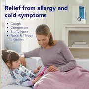 Vicks Warm Mist Humidifier - Air Humidifier for Bedroom, Home & Large Room, Baby, Kids and Adults Soothing Steam Vaporizer for Cough, Congestion, Allergies & Dry Air, VapoSteam Compatible